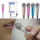 Mini Microphone Handheld Microfon 3.5mm Stereo Studio KTV Karaoke Portable Mikrof For Phone Laptop