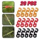 5 Pieces Adjustable Tent Rope Buckle S-type Tensioner Fastening Kit Outdoor Camping Tent Fixed