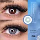 Bio-essence 1 Pair Colored Contact Lenses for Eyes Blue Eye Lenses Green Contact Lenses Gray Lense