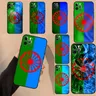 Gypsy Romani Roma Flag Phone Case For iPhone 15 14 Pro Max 13 12 Mini 11 Pro Max XS X XR 7 8 Plus SE