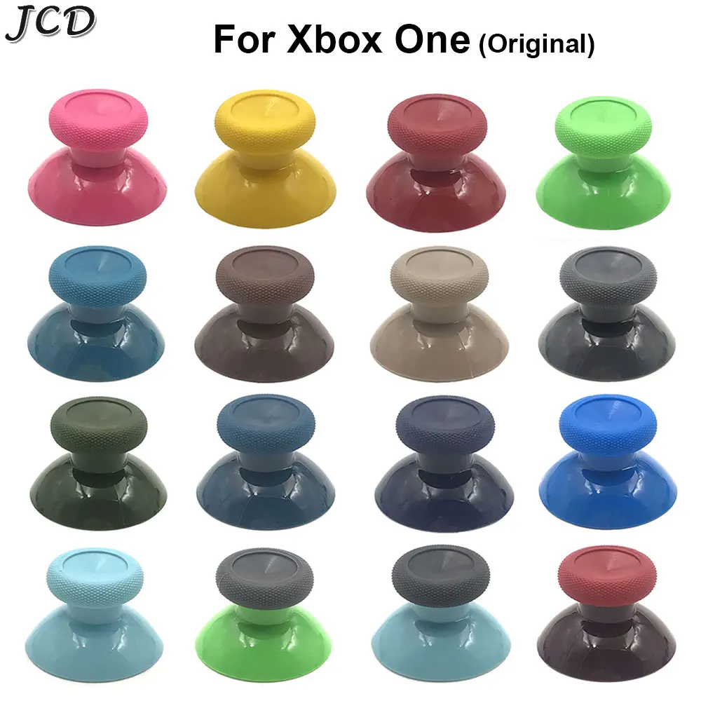 JCD 2PCS Original 3D Analog Thumb Grip Joystick Cap For XBOX ONE X Elite S Slim Controller Rocker Cover for Xbox One Series X S