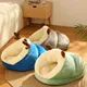 Kimpets Pet House Dog Bed Cat Sleep Bag For Dog Cute Slippers Warm Small Dog Kennel Bed Breathable