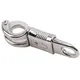 Horse Panic Clip Buckle 10cm Zinc Alloy Quick Release Terror Hook Snap For Equestrian Sports