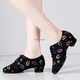 High Heel Dance Shoes Sneakers For Women Ballroom Latin Dance Shoes Kids Adult Size Close Toe 5cm