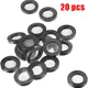 20pcs Hose Rubber Ring Washer Seal O Ring Hose Gasket Filter Net For Shower Head Tube Stainless