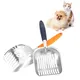 Cat Litter Shovel Pet Products Cat Sand Cleaning For Dog Cat Clean Feces Supplies Metal Scoop Pet