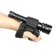 Outdoor Underwater Swimming Diving LED Torch Flashlight Holder Hands Free Glove