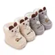 Baby Cute Cartoon Shoes Baby Girl Cotton Snow Boots Baby Girl Anti-skid And Warm Casual Children's