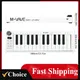 M-VAVE SMK-25mini MIDI Keyboard Rechargeable 25-Key MIDI Control USB Keyboard MIDI Controller 25