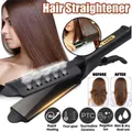 Professional Hair Straightener Four-Gear Temperature Adjustment Ceramic Tourmaline Ionic Steam Hair