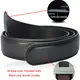 110-130 cm luxury men's automatic buckle only with body belt body belt leather belt without buckle