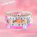 Taylor Friendship bracciali bracciali per swiftie Love Story braccialetti dell'amicizia per i fan di