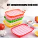 6 In 1 Sausage Machine DIY Mold Making Hot Dog Handmade Ham Silicone Mold Baby Food Machine Kitchen