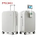 Mixi 2024 nuovo Design valigia bagaglio a mano con portabicchieri Hard Shell Rolling bagagli PC