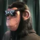 Deluxe Chimp Mask With Hair Novelty Latex Full Head Masks For Halloween Fancy Dress Party Cosplay