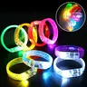 YOMDID 10Pcs braccialetti luminosi LED braccialetti luminosi braccialetti luminosi luminosi al buio