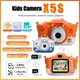 X5S Kids Digital Camera HD 1080P 20MP Children Camera with USB Charger Built-In Game Camera
