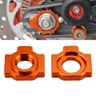 Axle Blocks regolatore catena per KTM 690 Enduro R SMC R 2009-2022 690 Duke 08-19 690 Enduro