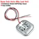 50kg Body Load Cell Weighing Sensor Resistance Strain Half-bridge Total Weight Scales Sensors