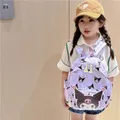2024 Kuromi borsa per bambini HelloKitty Cartoon Cute Boys and Girls riduzione del carico borsa da