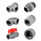 PVC 1/2 3/4 1 Connettore filettato femmina 20/25/32mm T a gomito dritto Adattatore a 3 vie per tubo
