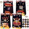 12 PCs Pirate Party Supplies Pirate Party Favor Bags Treasure Hunt Paper Bags Pirate Gift Bags