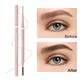1PC Waterproof Double-Ended Eyebrow Pencil 1.5mm Ultra Fine Eyebrow Pencil Sweat-proof Long Lasting