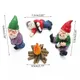 Collectible Figurines Garden Gnomes And Accessories Resin Miniature Gnomes Halloween Home Decoration