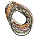 2025 Semplice 4 MILLIMETRI Pietra Naturale cristallo di quarzo Donne Girocolli Collare Collana Steampunk Classico Della Boemia Gioielli Femme Dropship