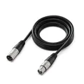 Cavo cannone microfono FIFINE XLR per microfono dinamico/condensatore, cavo XLR maschio-femmina per scheda audio/amplificatore/SC3 AM8 K688-L9