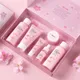 LAIKOU Sakura Skin Care Sets Facial Cleanser Eye Creams Face Cream Serum Lotion Toner Moisturizing