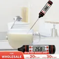 Kitchen Food Baking Digital Thermometer Electronic Probe Type Digital Display Liquid Grill