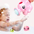 Kids Water Spray Shower Bath Toy Cartoon Elephant Kettle Tool Baby Bathroom Swimming Sprinkler Toys