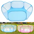 Pet Playpen Outdoor Breathable Small Animals Tent Rabbit Play Pen Foldable Transparent Pet Exercise