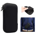 Borsa per cellulare in neoprene Custodia piccola portatile per accessori digitali da viaggio Custodia per cavo Supporto per auricolari