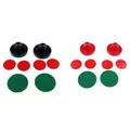 Air Hockey Accessories 2pcs Air Hockey Felt Pushers Strikers Goalies Plus 4pcs Pucks Adult Table