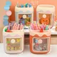 1PC Kawaii Pig Pen Pencil Pot Holder Brush Storage Container Desk Organizer Multifunction washi tape