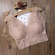 New Sexy Women Ladies Sexy Lace Women Tank Top Bra Sexy Lace Floral Cami Bralette Crochet Vest Crop