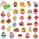 Cupcake Diamond Painting Stickers Set Stick-Shaped Paint Marked with Diamond By Number 5D DIY Art