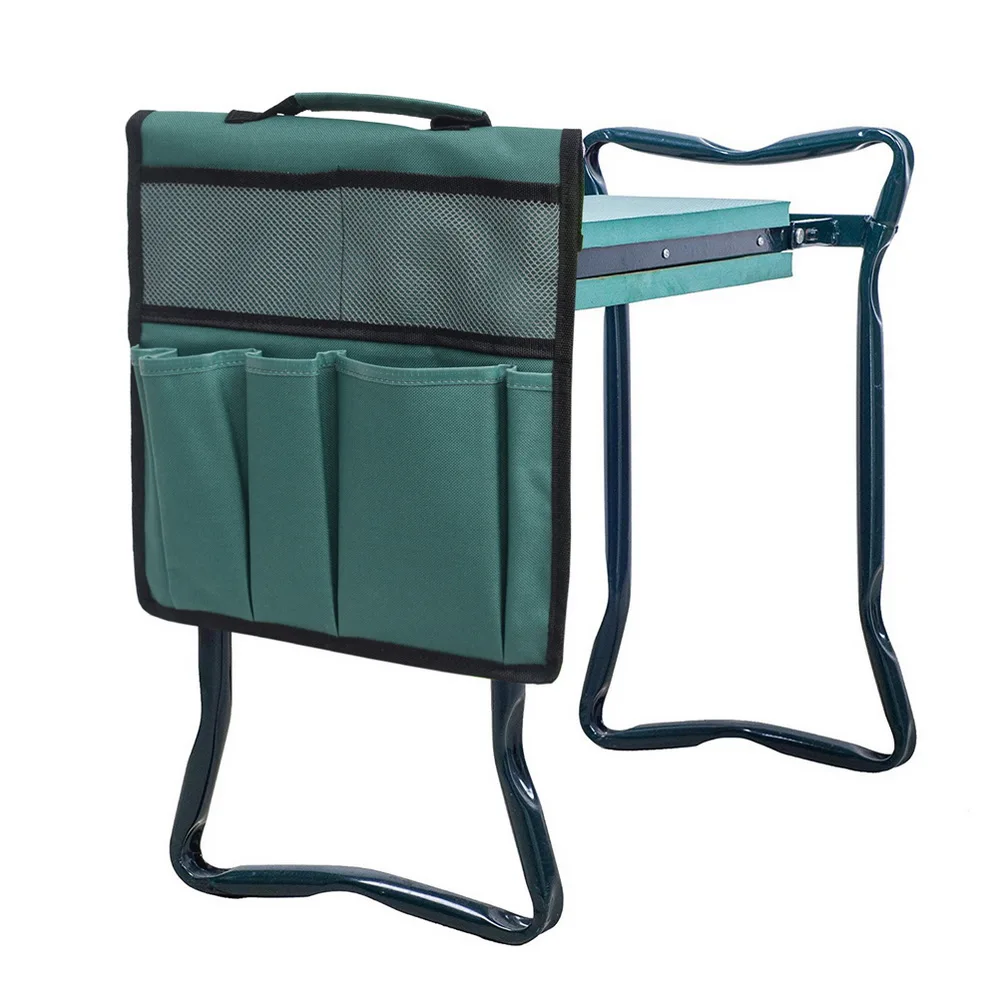 Portable Garden Kneeler Tool Bag Garden Tool Storage Bag Tool for Knee Stool Gardening Tools Cart Flatbed Storage bag Toolkit