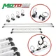 MOTO4U Aluminium Anchor Track Tie Down Rail Anchor Point System Tracking Bike Motorcycle Trailer