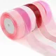 50 Yards/Roll Sheer Chiffon Ribbon Organza Satin Ribbons for Gift Wrapping Decoration Wedding