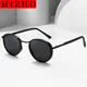 MIZHO Brand Driving Polarized Sunglasses Men Round Fashion COOL Plastic Titanium High Quality Sun