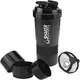 500ml Portable Protein Shaker Cup with Powder Storage Container Mixer Cup Gym Sport Water Bottles