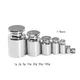 1/5pcs Accurate Calibration Set Chrome Plating Scale Weights Set 1g 2g 5g 10g 20g 50g 100g Grams For