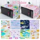 Microwave Dust Cover Printed Microwave Dust Cover Cloth Pocket Dustproof Top Cover Cloth Household