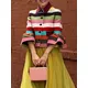 Uoozee New Arrival Vintage Stylish Multi-Color Striped Jackets For Women Adult Female Spring Lapel