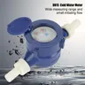 Misuratore d'acqua misuratore di portata d'acqua 15mm misuratore di acqua fredda da 1/2 pollici per
