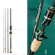 Spinning Casting Carbon Fishing Rod 4-5 Sections 1.8m/2.1m Portable Travel Rod Spinning Fishing Rods