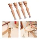 4x Embroidery Stand Stitch Stand Embroidery Legs Needlework Ring Support Wood Embroidery Hoop crafts